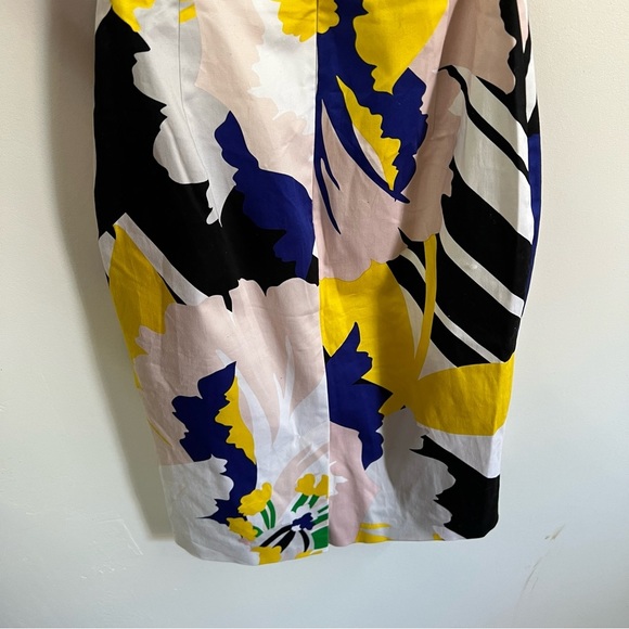 *NEW* Karen Millen Cotton Floral Pencil Dress - Picture 10 of 11